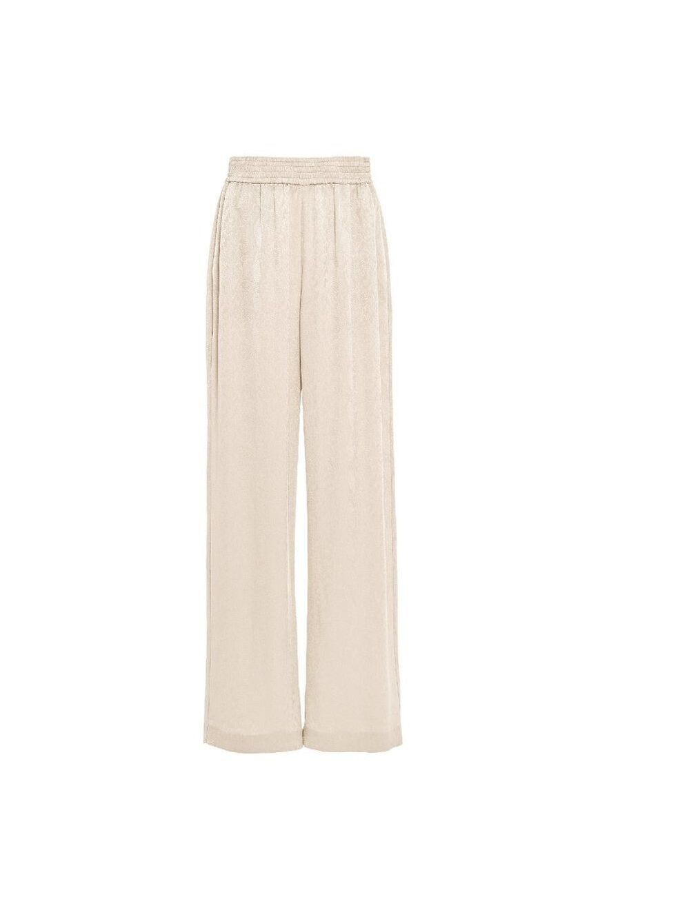 SALLY LAPOINTE Snake-effect Crepe De Chine Straigh